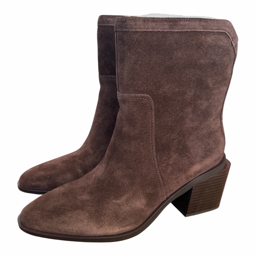 Vince Camuto‎ Brown Suede Ankle Boots